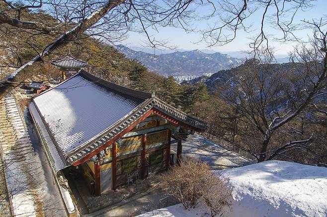 의정부 망월사 전경 <경기관광공사 제공>