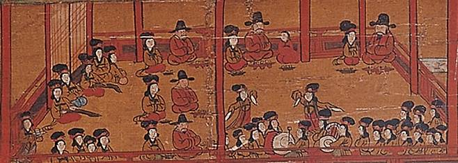 희경루 방회도에 등장하는 인물