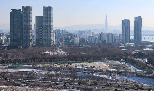 지난 3일 서울 성동구 성수동 옛 삼표레미콘 부지 모습./뉴시스