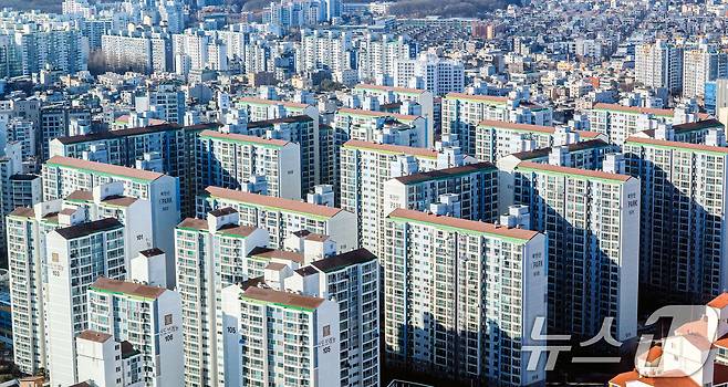 서울 노원구 일대 아파트 단지의 모습. (자료사진) /뉴스1 ⓒ News1 이호윤 기자