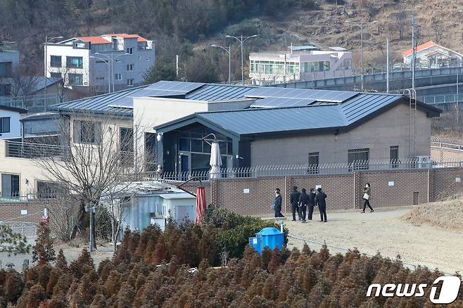 대구 달성군 유가읍 쌍계리 박근혜 전 대통령 사저 . 2022.2.16/뉴스1 ⓒ News1 공정식 기자