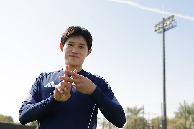 래디슨블루호텔앤리조트(알아인, UAE)/ 2026 K리그 동계 전지훈련/ K리그1/ 울산HDFC/ 훈련/ 울산 이동경/ photo by Donghyuk Kwak