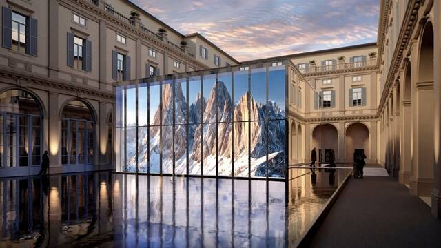 삼성전자는 올림픽·패럴림픽 기간 동안 밀라노의 역사적 건축물인 팔라초 세르벨로니에서 '삼성 하우스'를 운영한다. /삼성전자