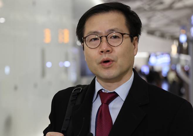 여한구 통상교섭본부장. 연합뉴스