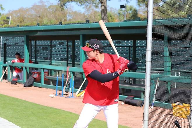 ▲ SSG에 합류한 김재환은 SSG 홈런 군단 재건의 키를 가지고 있다 ⓒSSG랜더스