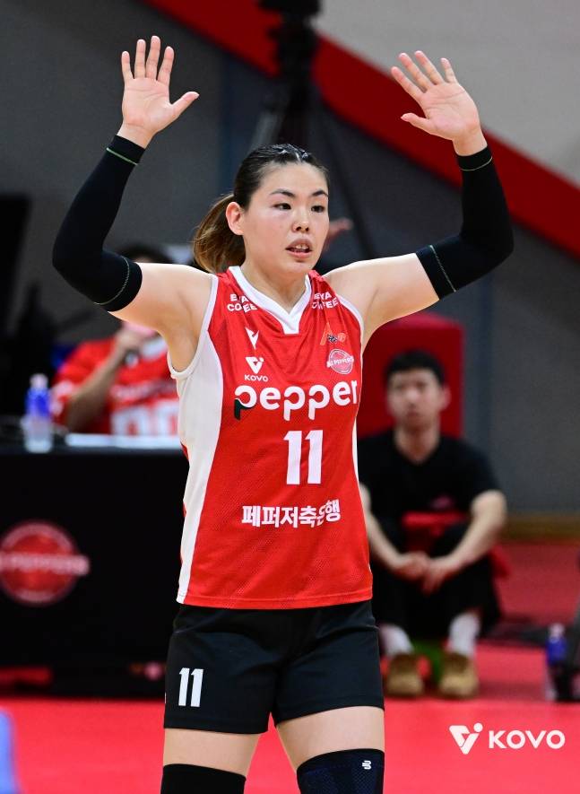 페퍼저축은행 시마무라. /사진=KOVO 제공