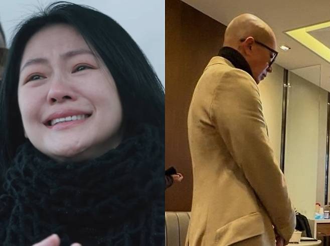 서희제(왼), 구준엽. 사진|서희제, 강원래 SNS