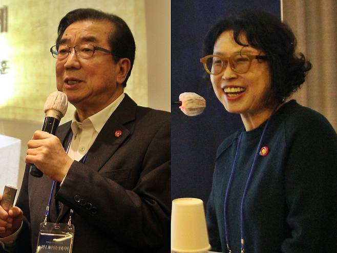 양조훈(왼쪽), 양경인 ⓒ제주의소리