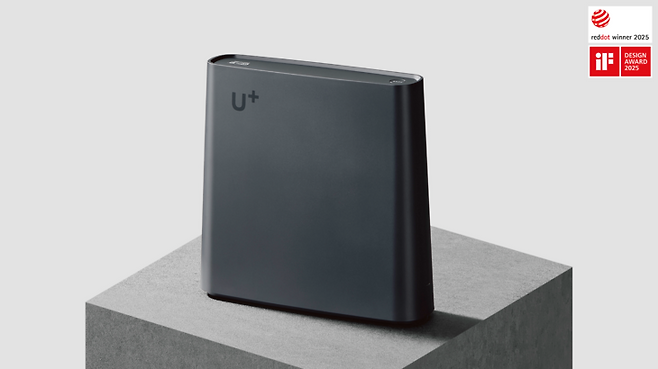 ▲LG유플러스 기가와이파이7 공유기