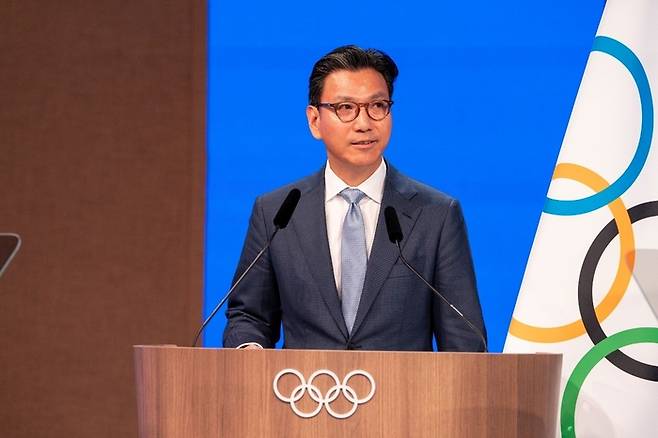국제빙상경기연맹(ISU) 김재열 회장이 4일(한국시간) 국제올림픽위원회(IOC) 집행위원으로 선출됐다. 사진 | 대한체육회