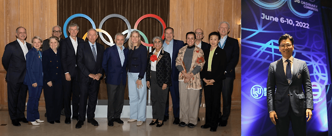 IOC 최고 결정기구로 꼽히는 집행위원회. 위원장 1명, 부위원장 4명, 집행위원 10명으로 구성됐다. 새롭게 집행위원에 선출된 김재열 ISU 회장. IOC 홈페이지