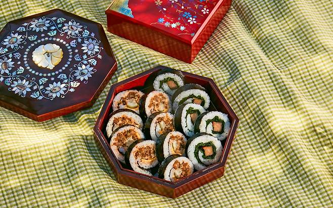 에릭 김이 선보인 김밥 /에릭 김 제공