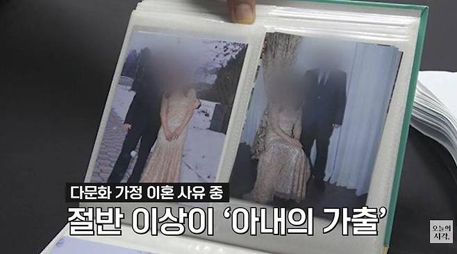 국내 다문화 가정의 이혼 사유 가운데 절반 이상이 '아내의 가출'로 조사됐다./조선일보 유튜브 '오지랖'