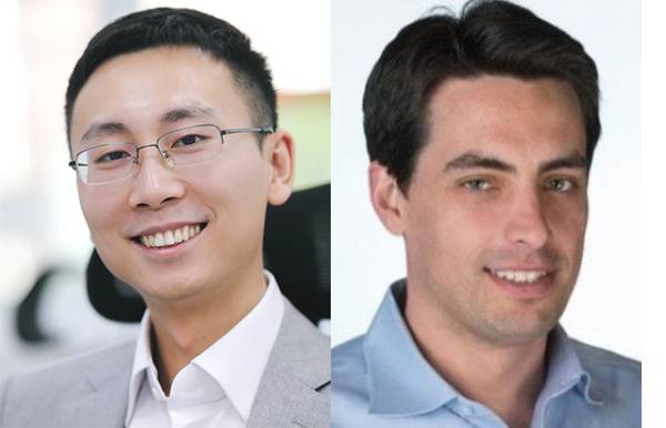 왼쪽부터 지안쑨 런 중국 창핑연구소 연구원, 니코 도젠바흐 미국 세인트루이스 워싱턴대 의과대학 교수. 지안쑨 런 링크드인, 세인트루이스 워싱턴대 제공.