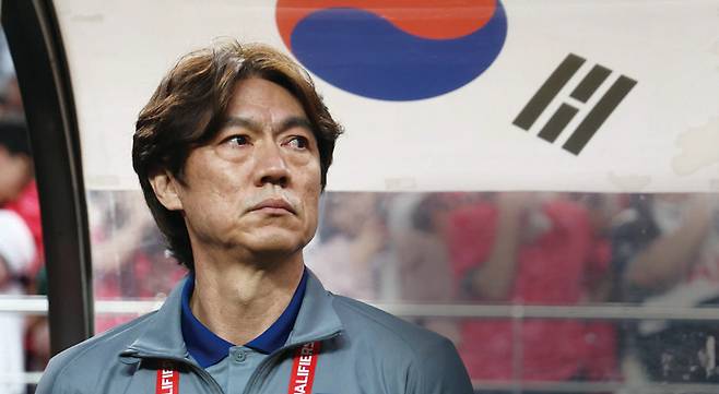 홍명보 축구 국가대표팀 감독. 연합뉴스