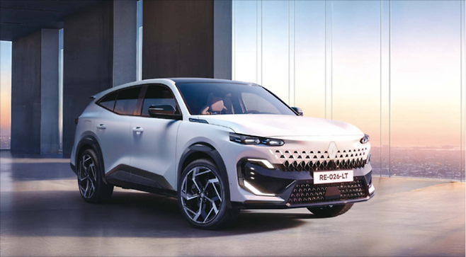 르노코리아는 중장기 신차 개발 전략인 오로라 프로젝트 두 번째 모델 ‘필랑트’를 오는 3월 국내 출시한다. (르노코리아)