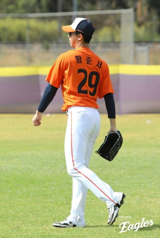 황준서는 올해 한화 투수진에 힘을 보탤 수 있을까. 사진=한화 제공