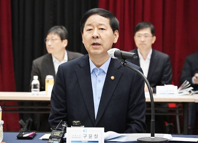 구윤철 부총리 겸 재정경제부 장관. 재정경제부 제공