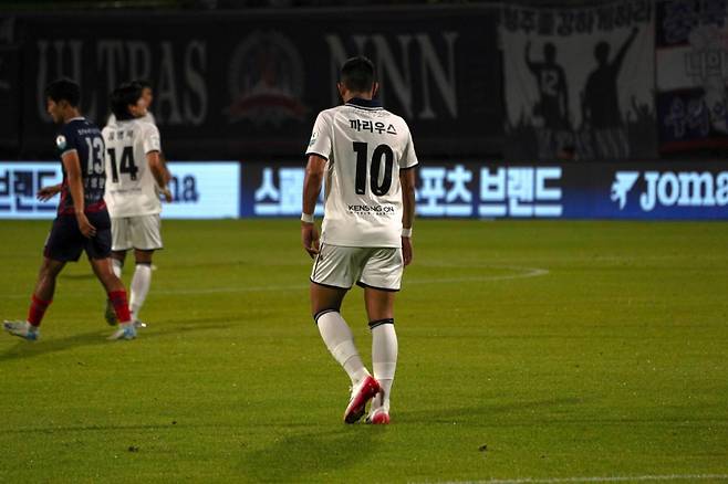 서울 이랜드 공격수 까리우스. /사진=서울 이랜드 제공