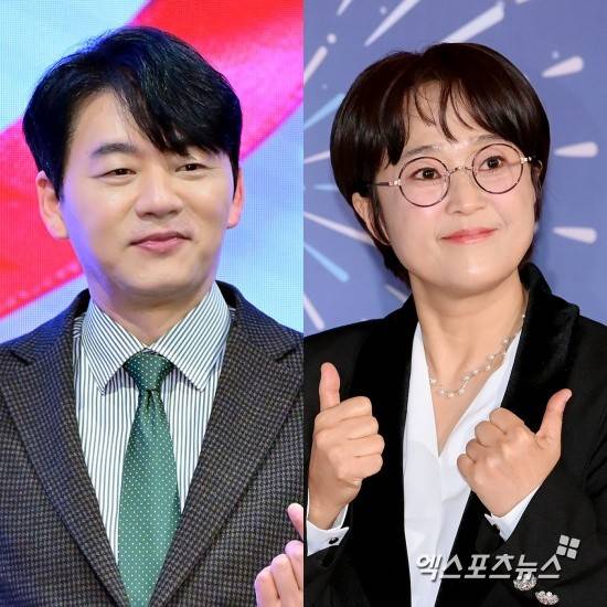 김승수-송은이, 엑스포츠뉴스DB