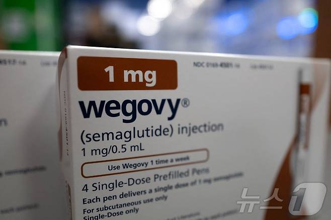 위고비 주사제. 2024.4.24 ⓒ AFP=뉴스1