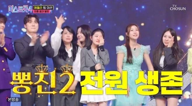 ‘미스트롯4’ 이소나 1위…9명 탈락