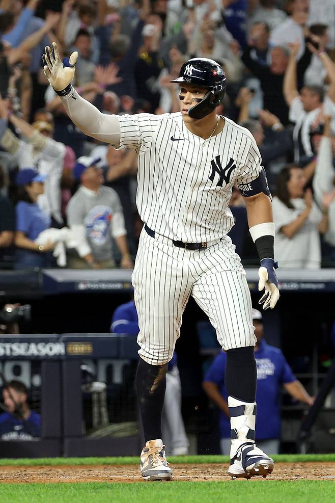 <yonhap photo-3686="">미국 야구대표팀의 간판 애런 저지. [AFP=연합뉴스]</yonhap>