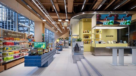 '올리브베러' 내부 모습. [사진=CJ올리브영]