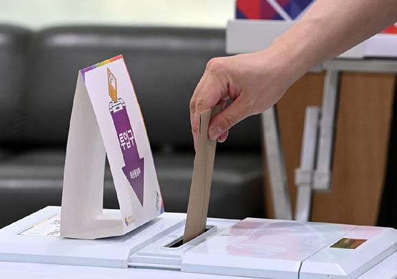 투표함 [사진=김성진 기자]