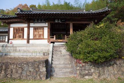 태고정(太古亭)은 1479년에 박팽년의 손자 박일산이 건립했고, 임진왜란 때 불타 1614년에 다시 세운 정자다. [사진 국가유산포털]