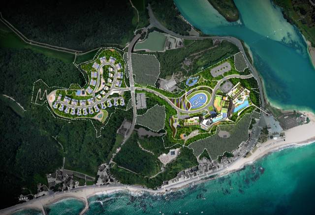 ▲ 사계절 오션리조트 및 골프장 개발 사업 조감도ⓒ울진군청