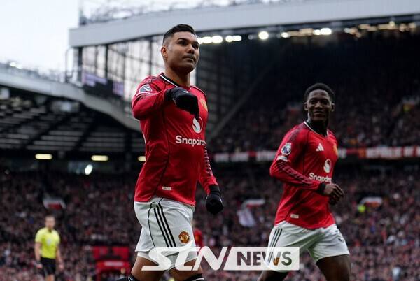 맨체스터 유나이티드 미드필더 카를루스 카세미루. /사진=뉴시스(AP)