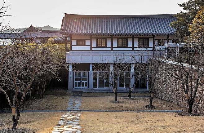 ‘고산윤선도박물관’에선 고산의 주요 작품 외 해남 윤씨 가보들을 전시하고 있다. / 양수열 영상미디어 기자