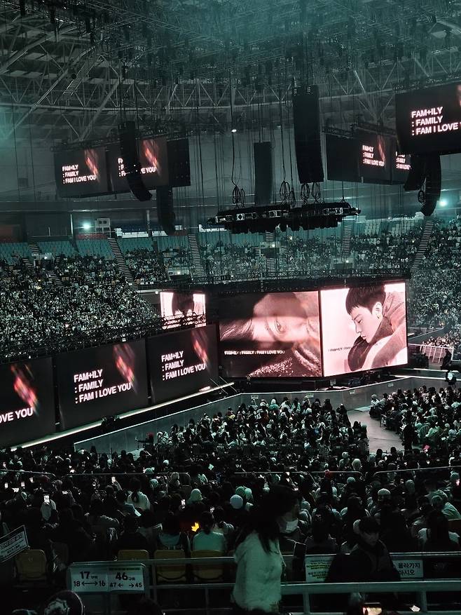 지난 6일 서울 올림픽공원에서 열린 지드래곤 팬미팅 현장. 사진=독자 제공