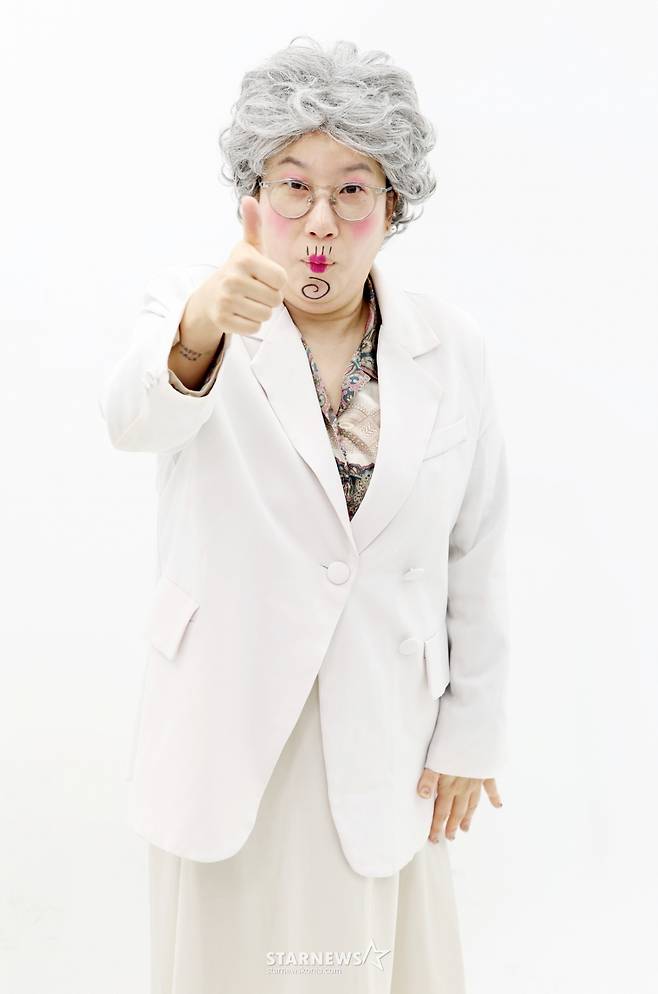 '말자할매' 김영희 내방 인터뷰(신년 기획) /사진=김휘선