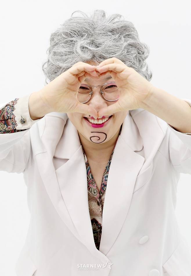 '말자할매' 김영희 내방 인터뷰(신년 기획) /사진=김휘선