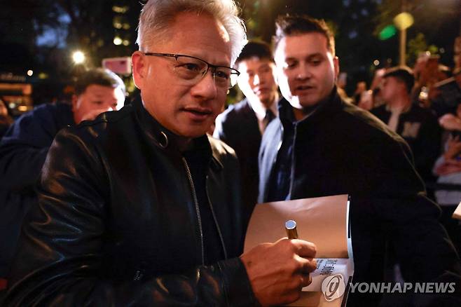 젠슨 황 엔비디아 최고경영자(CEO) [로이터=연합뉴스 자료사진. 재판매 및 DB 금지]