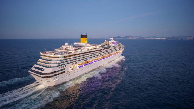 오는 9월 팬스타그룹이 한중일 노선 크루즈에 투입하는 코스타 세레나호. 팬스타그룹 제공