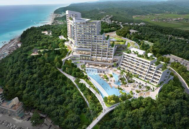 오션리조트 조감도. 울진군 제공