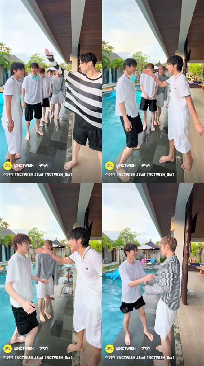 NCT 위시 1억뷰 돌파 유튜브 쇼츠 캡처 이미지