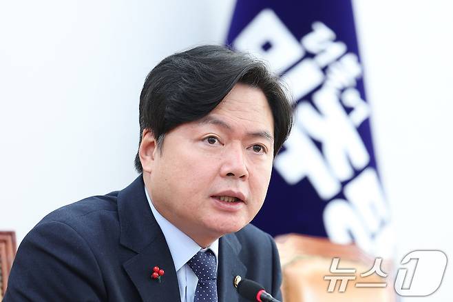 김현정 더불어민주당 원내대변인 2026.1.27 ⓒ 뉴스1 신웅수 기자