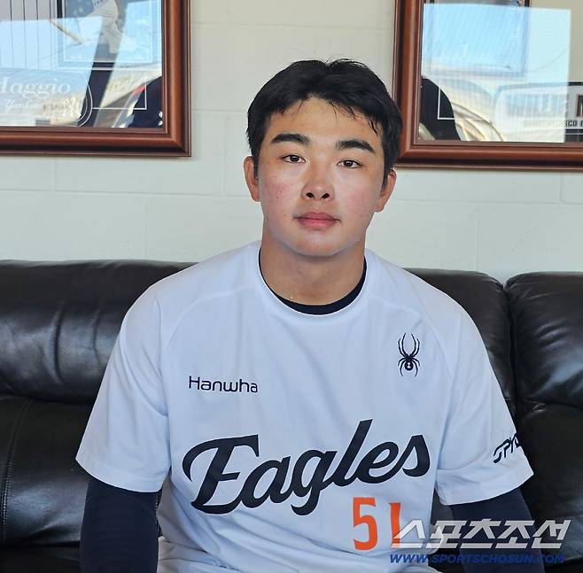 인터뷰에 임한 문현빈. 스포츠조선DB