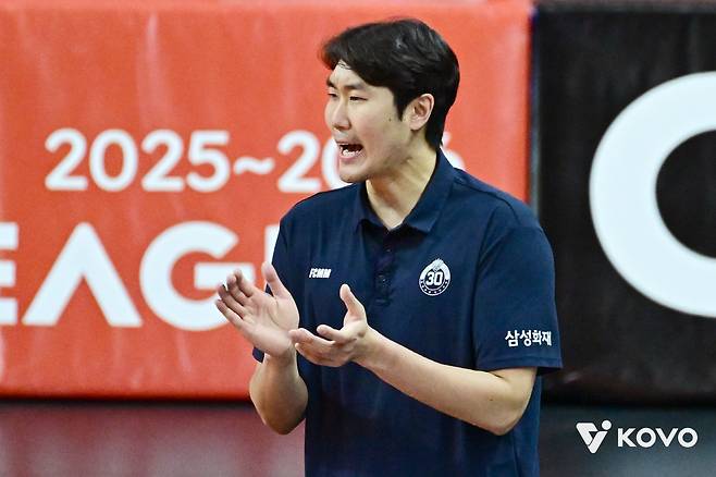 고준용 삼성화재 감독대행. 사진제공=KOVO