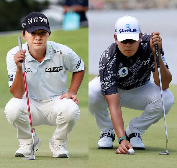 2026년 DP월드투어 카타르 마스터스에 출전하는 옥태훈, 이정환 프로. 사진제공=KPGA (사진을 무단으로 사용하지 마십시오.)