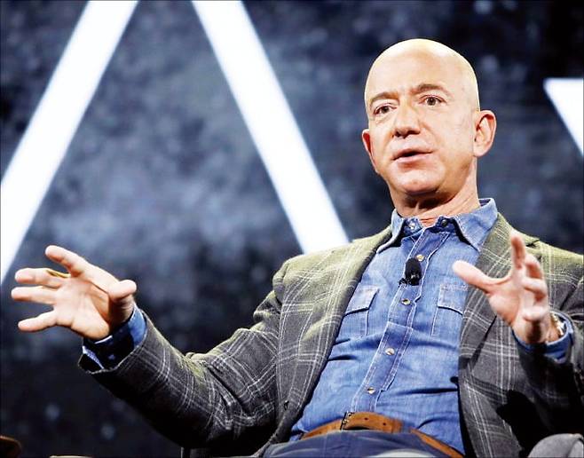 아마존 창업자이자 미국 일간지 워싱턴포스트 소유주인 제프 베이조스. 사진=AP·연합뉴스