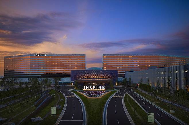 인천공항 인스파이어 복합리조트. 인스파이어 제공