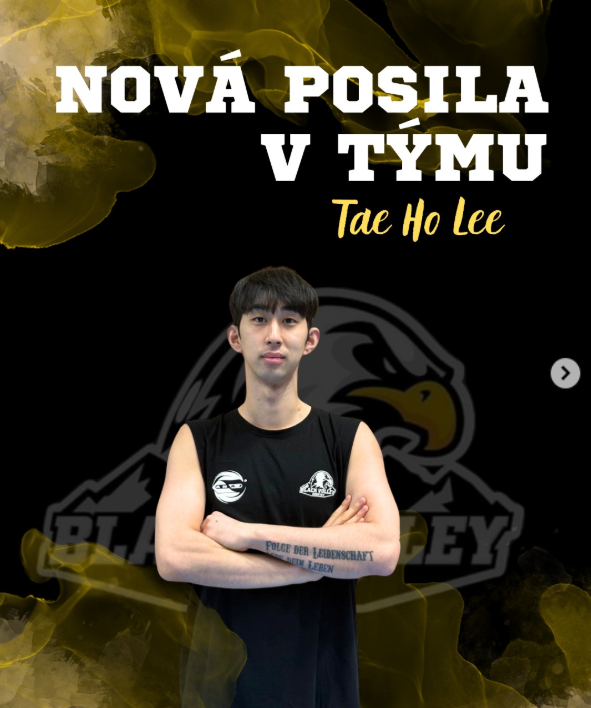 체코 엑스트라 리그 블랙 발리에 입단한 이태호./블랙 발리 SNS