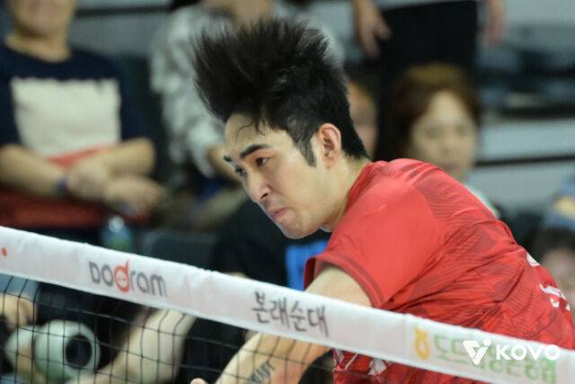 한국전력 시절의 이태호./KOVO