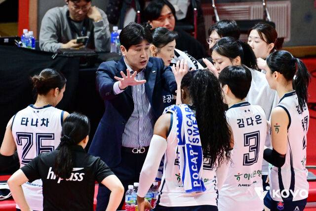 김종민 감독./KOVO