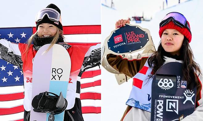 (왼쪽부터) 클로이 킴, 베아 킴